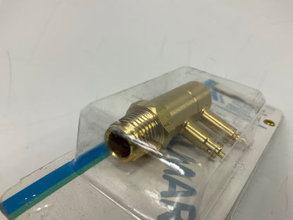 Valmar 52282 Solid Brass Marine 1/4'' NPT OMC Male Quick Fuel Connector Fitting