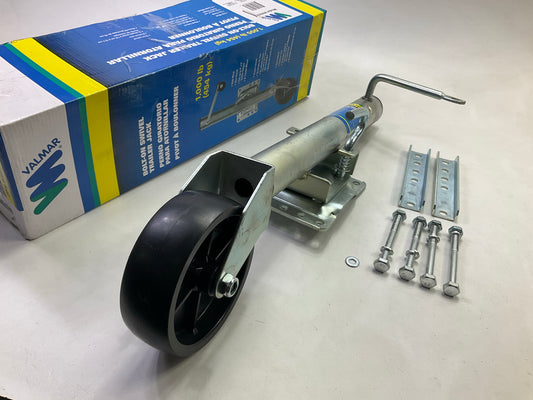 NO HANDLE - Valmar Marine Heavy Duty Swivel Mount Tongue Trailer Jack, 1000 Lbs