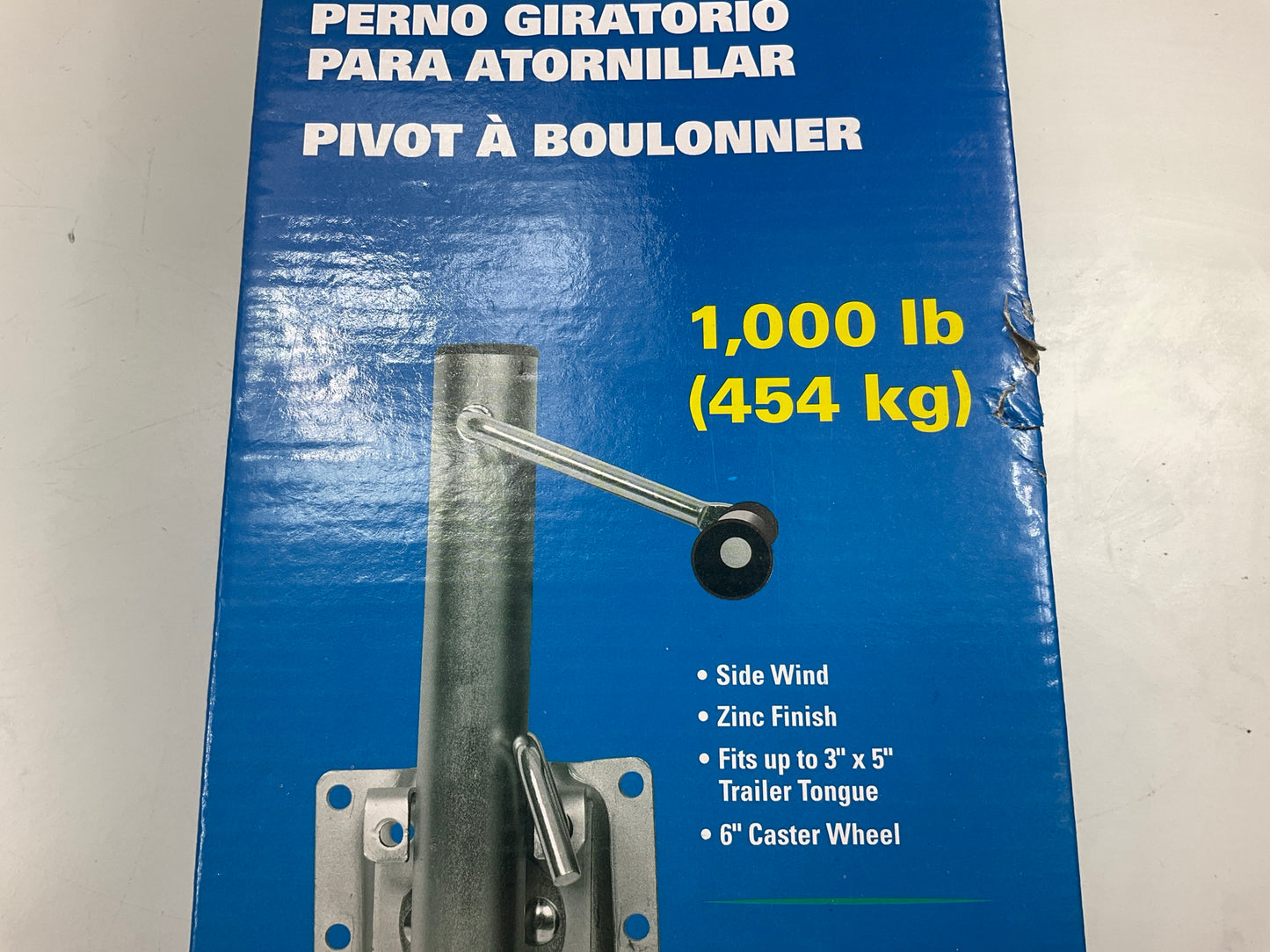 Valmar Boat Trailer Jack Marine Heavy Duty Swivel Mount Tongue Jack, 1000 Lbs