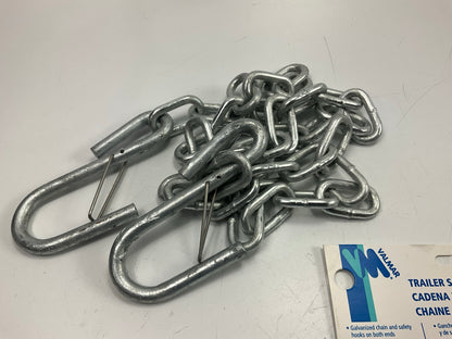 Bigger Hooks - Valmar 80222 Marine Trailer Safety Chain - 1/4'' X 42'', Class 3