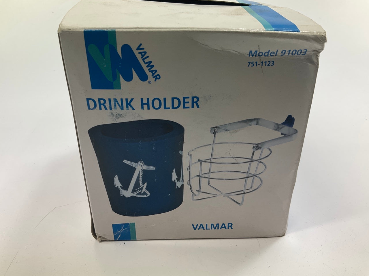 Valmar 91003 Cup & Can Holder - Universal Marine Drink Holder For Cans 3-3/4''