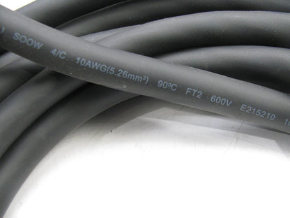 25 FEET- Valterra E3648 PORTABLE CABLE CORD, 10 AWG, 4 STRANDS, 600V Max