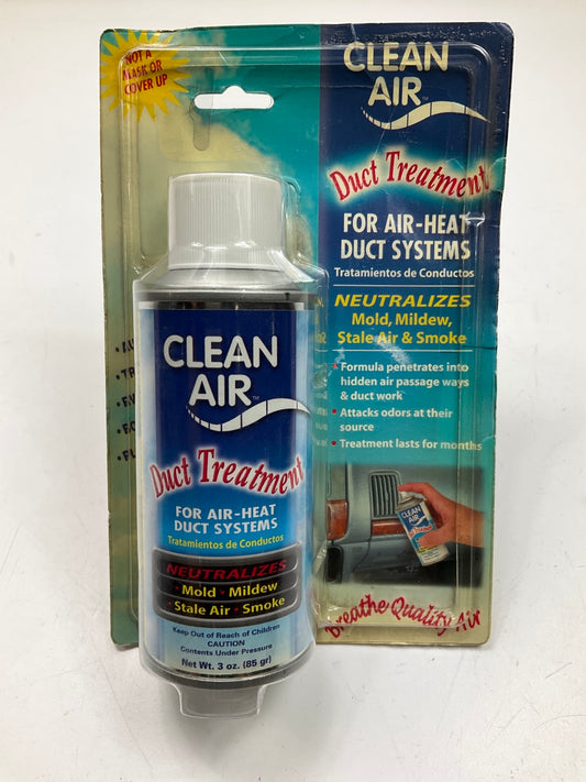 Valterra TM22162 Clean Air Freshener HVAC A/C Air Duct Treatment Spray, 3 Oz
