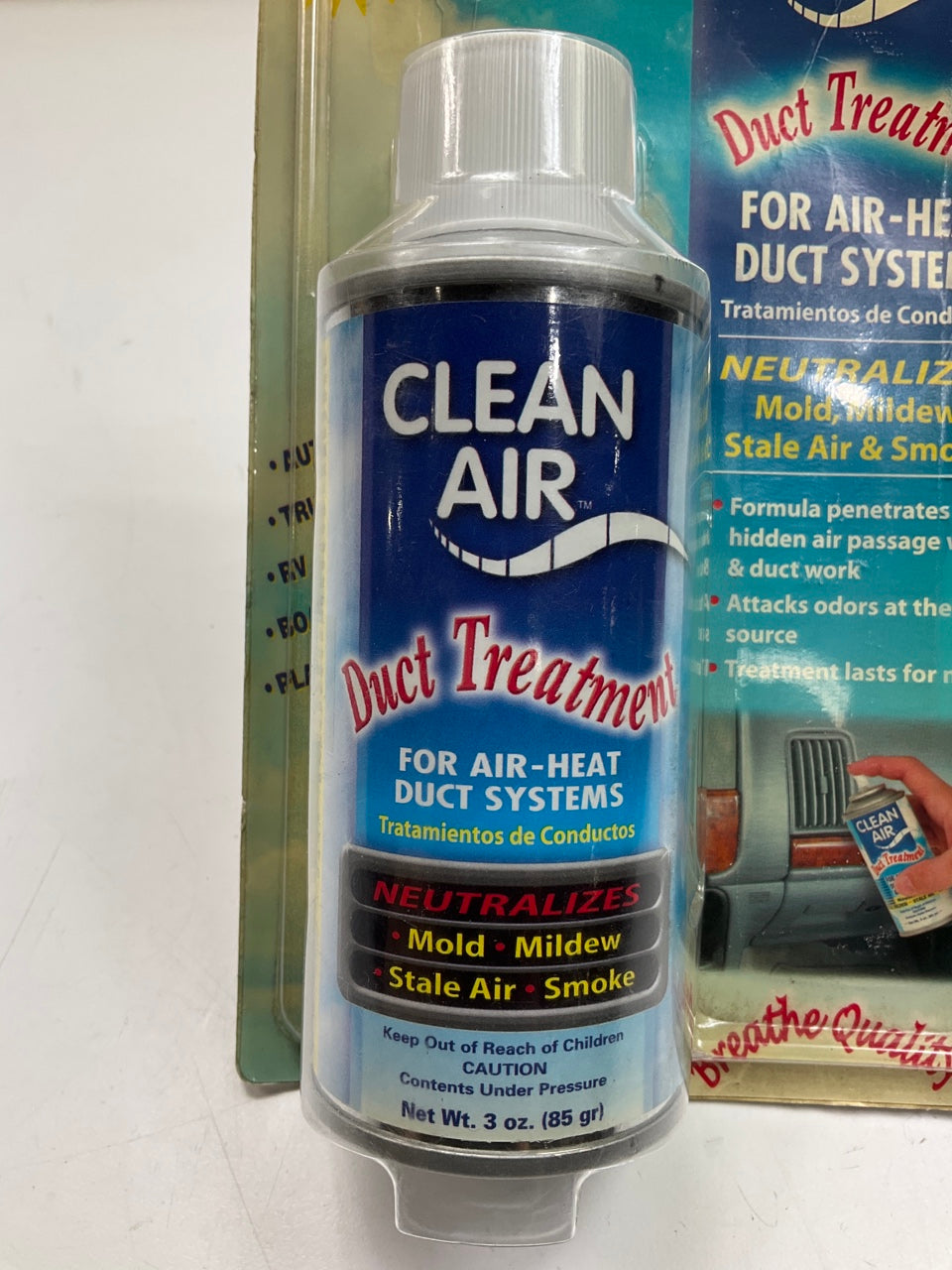 Valterra TM22162 Clean Air Freshener HVAC A/C Air Duct Treatment Spray, 3 Oz