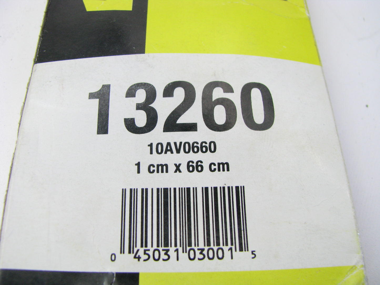 Valucraft 13260 Accessory Drive Belt - 0.44'' X 26.0'' - 36 Degree