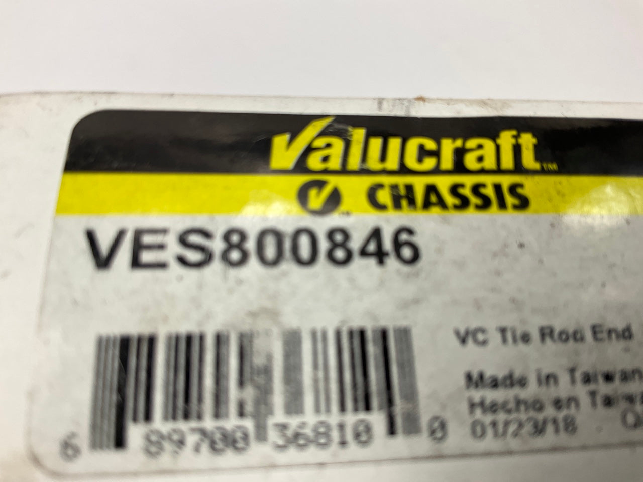 Valuecraft VES800846 Front Outer Tie Rod End