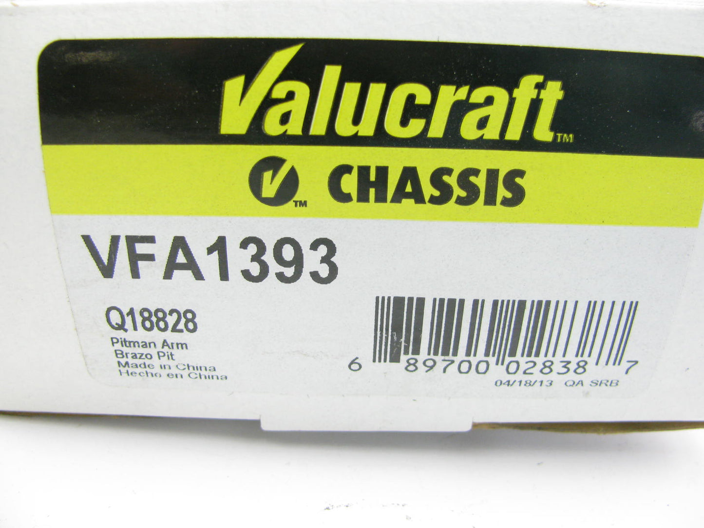 Valucraft VFA1393 Steering Pitman Arm 83-95 G10 G20 G1500 G2500 83-96 G30 G3500