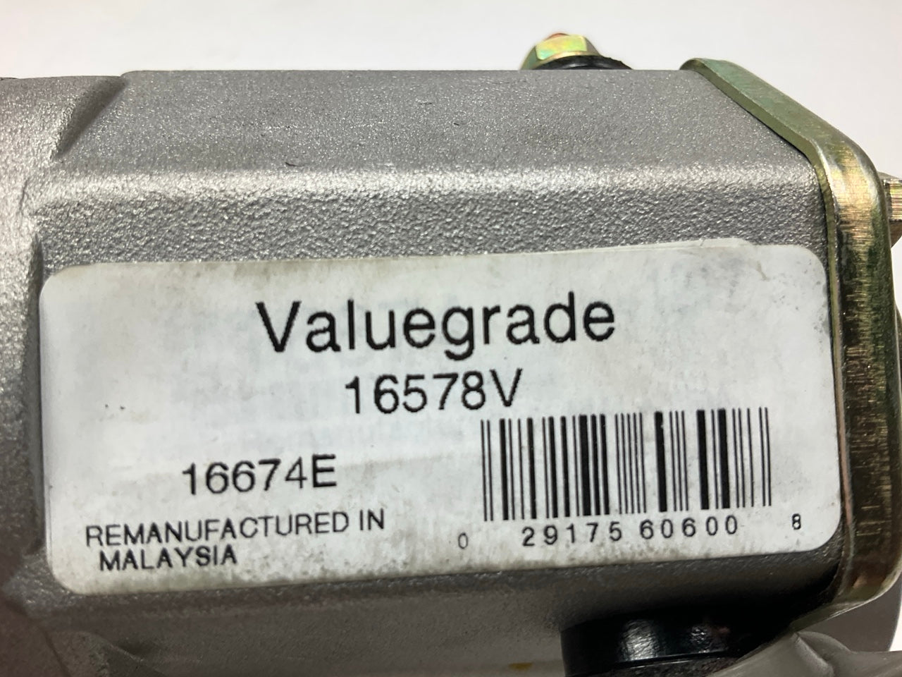 REMAN. Valuegrade 16578V Starter Motor For 1981-1994 Toyota 2.4L-L4