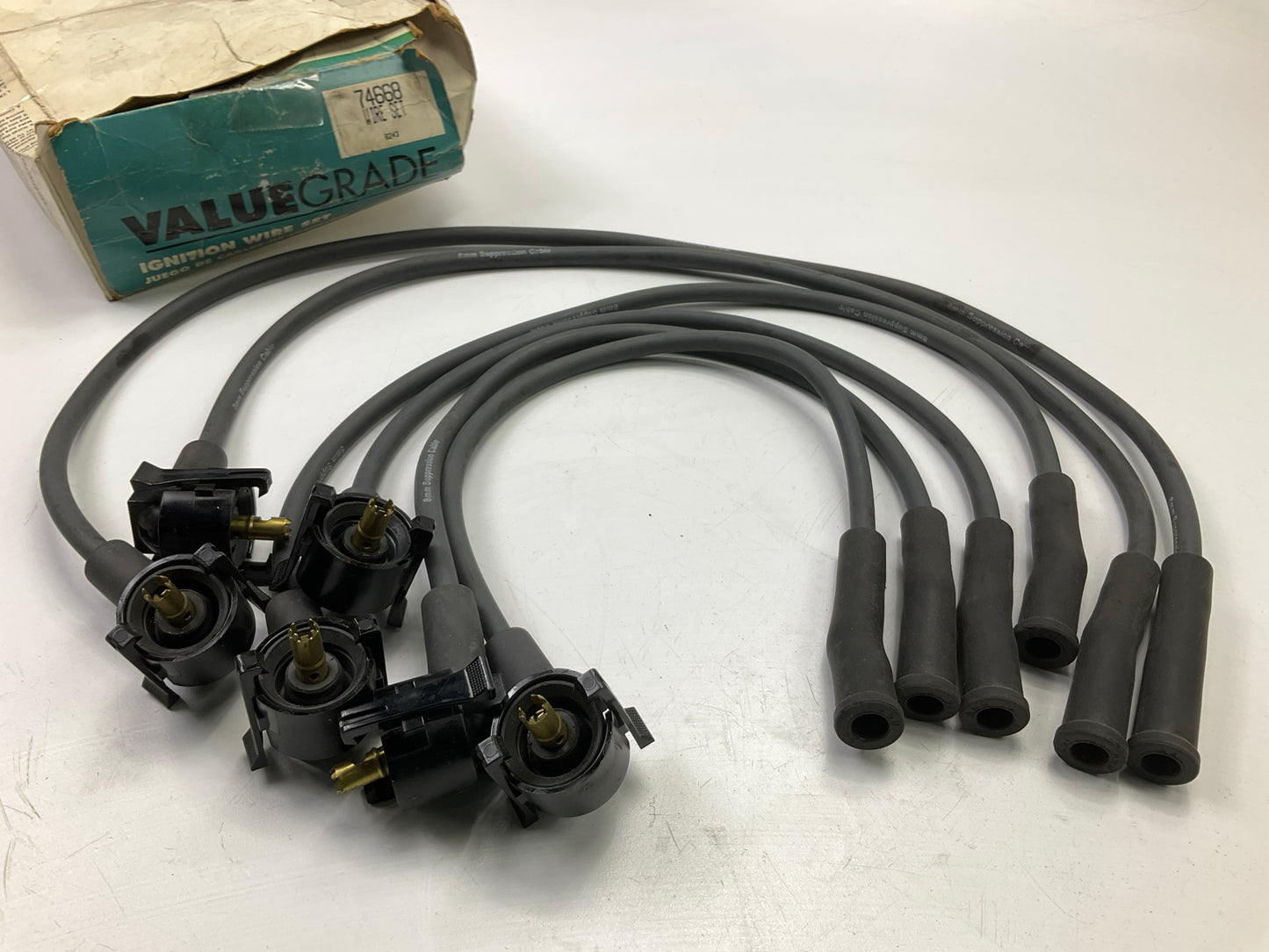 Valuegrade 74668 Ignition Spark Plug Wires 1997-2000 Ford Explorer, Ranger