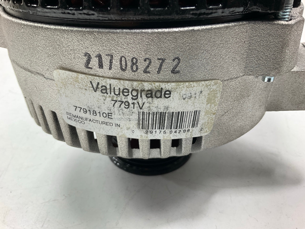 REMAN. Valuegrade 7791V Alternator