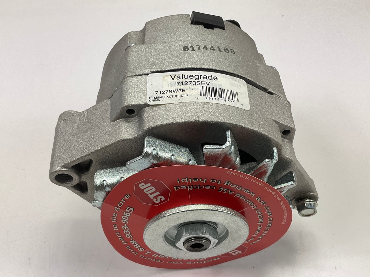 REMAN. Valuegrade B7127-1W Alternator  71273SEV