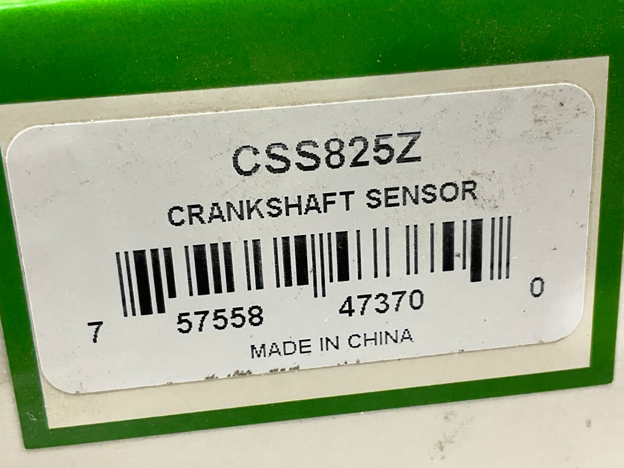Valuegrade CSS825Z Crankshaft Crank Position Sensor;