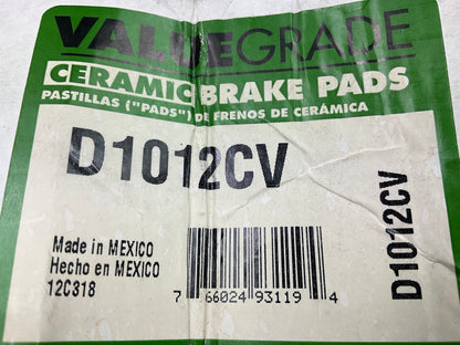 Valuegrade D1012CV Rear Brake Pads