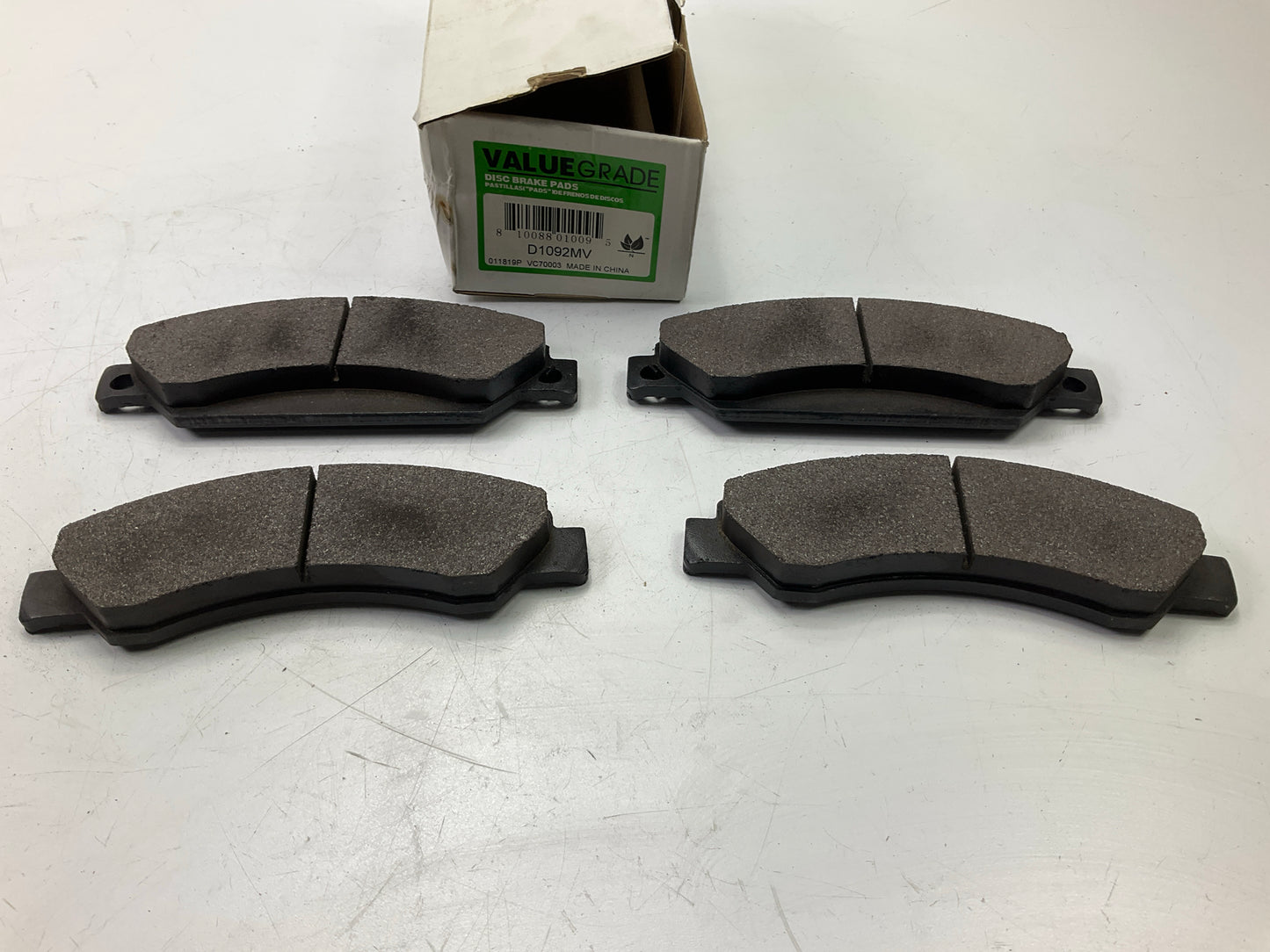 Valuegrade D1092MV Front Brake Pads