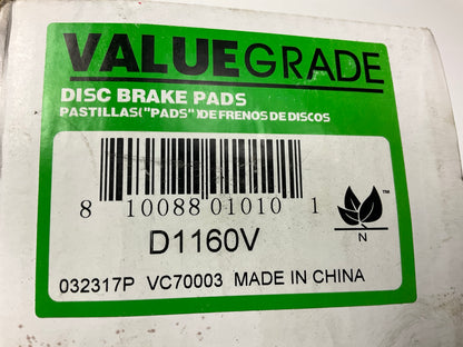 Valuegrade D1160V Front Brake Pads
