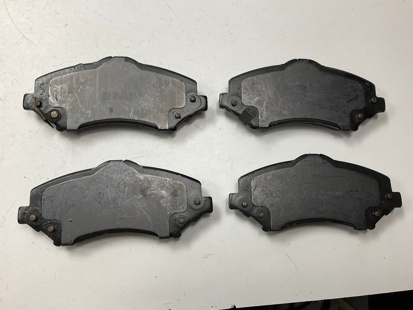 Valuegrade D1273CV Front Ceramic Brake Pads