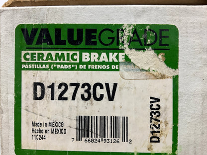 Valuegrade D1273CV Front Ceramic Brake Pads