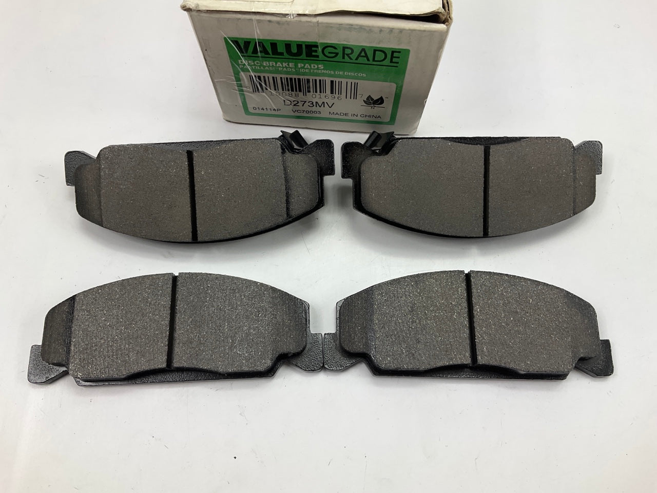 Valuegrade D273MV Front Brake Pads