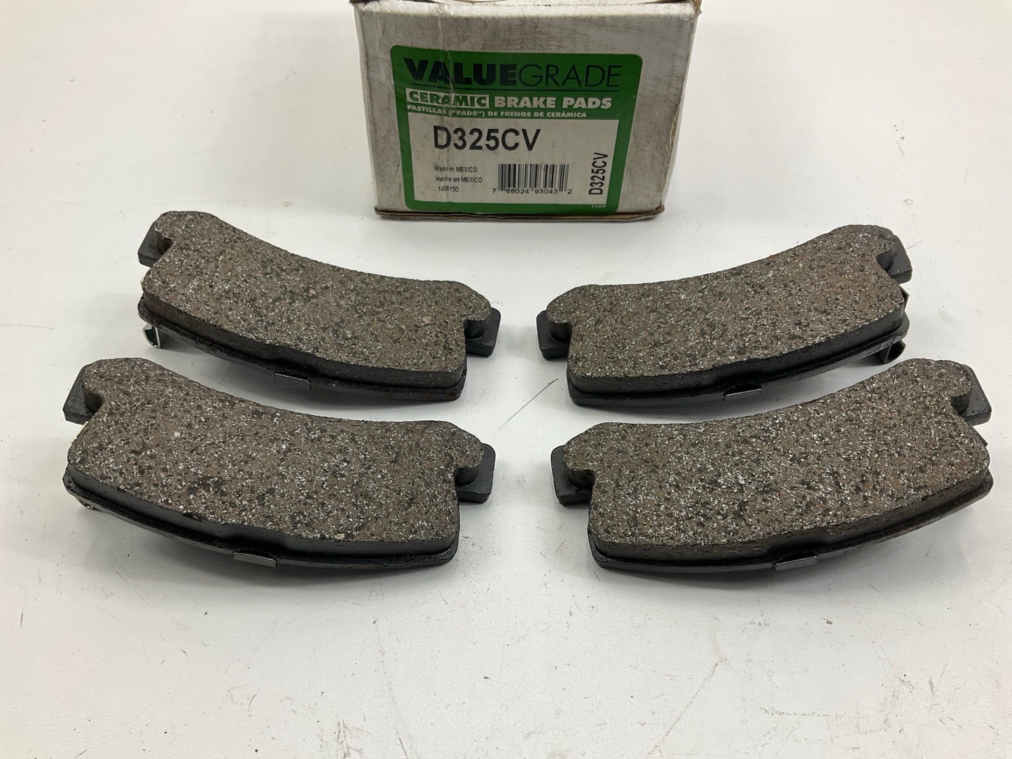 Valuegrade D325CV Rear Disc Brake Pads