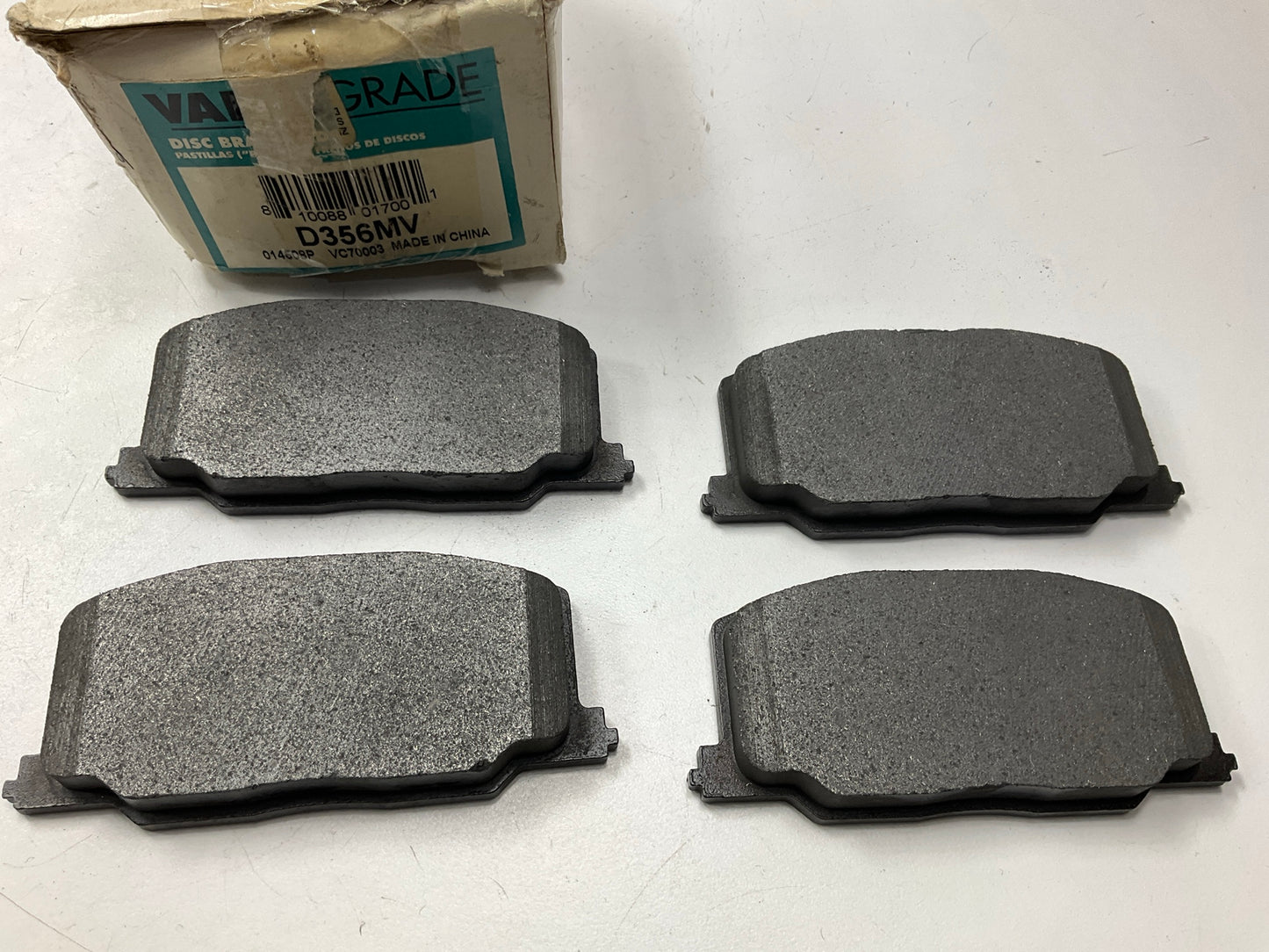 Valuegrade D356MV Front Brake Pads