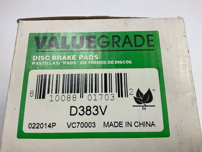 Valuegrade D383V Rear Brake Pads