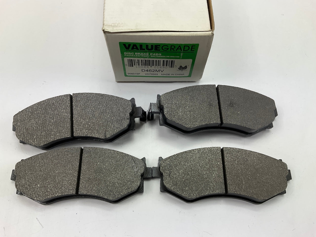 Valuegrade D462MV Front Brake Pads - Semi-Metallic