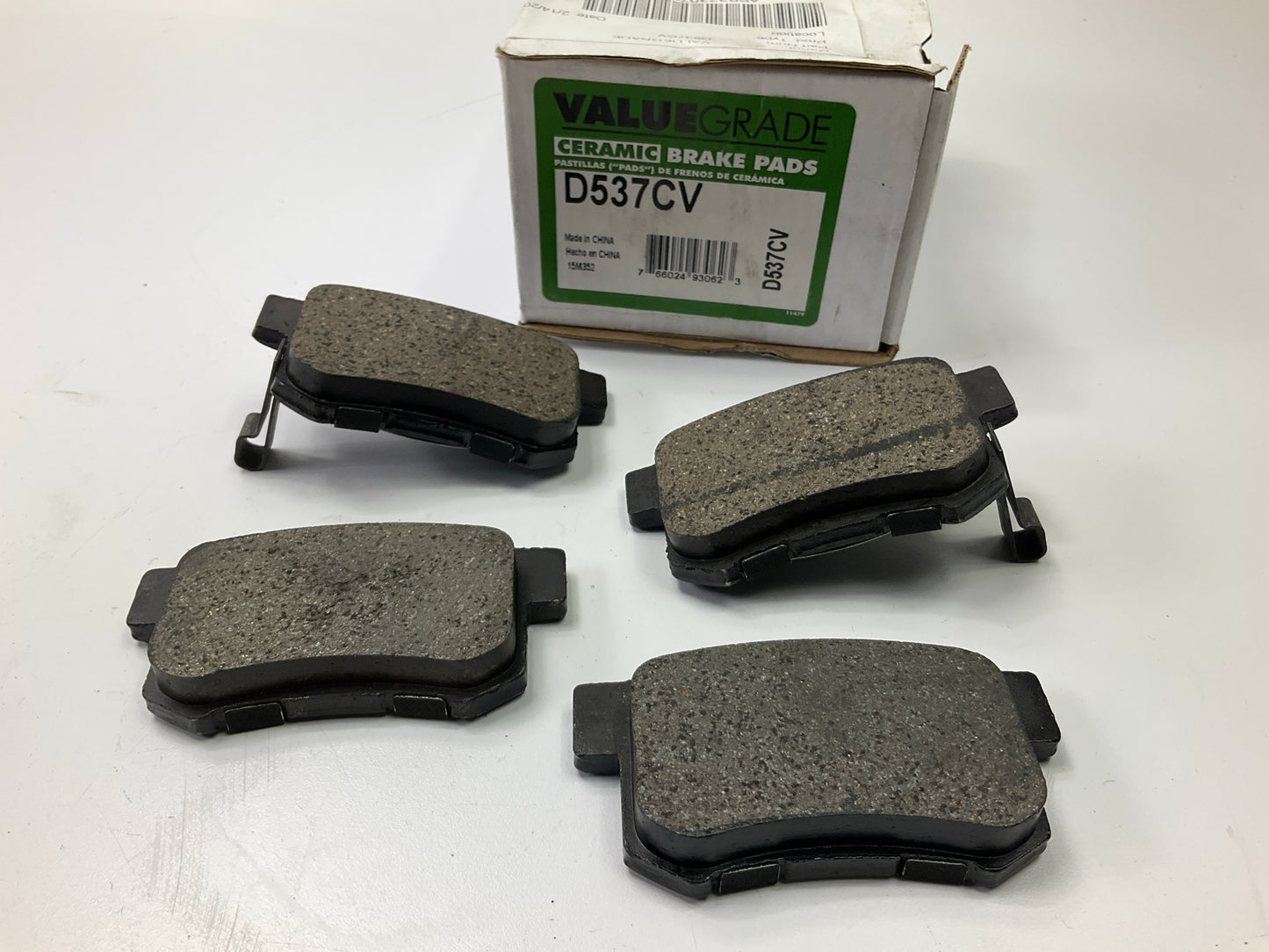 Valuegrade D537CV Rear Brake Pads
