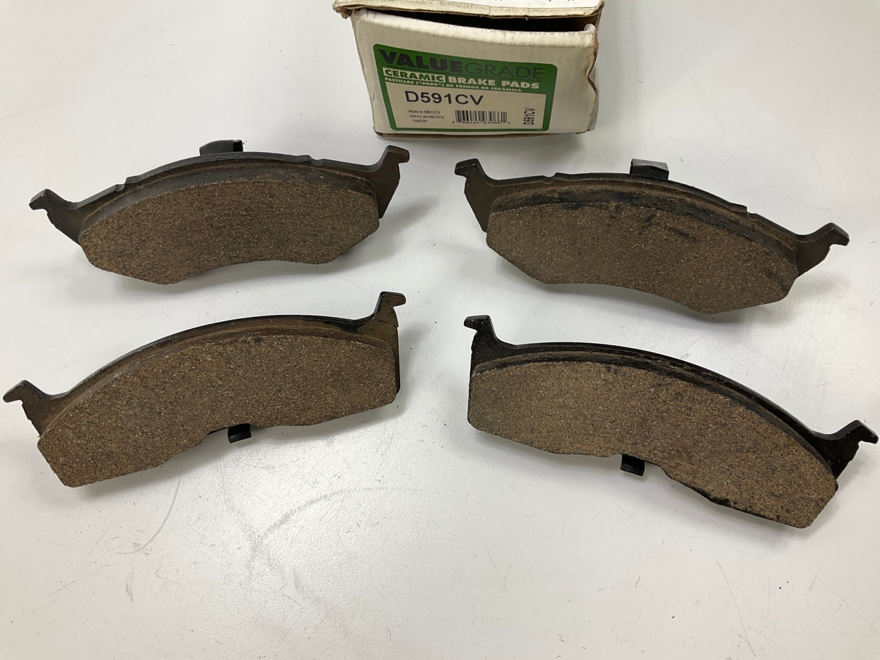 Valuegrade D591CV Front Disc Brake Pads