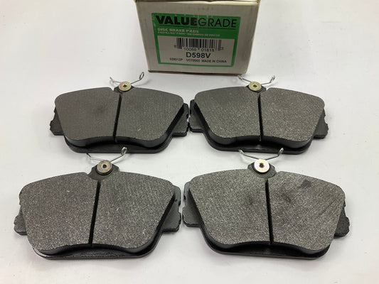 Valuegrade D598V Front Brake Pads