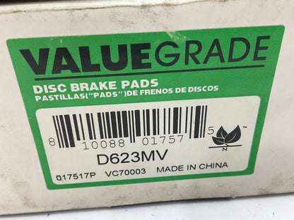 Valuegrade D623MV Front Brake Pads - Semi-Metallic