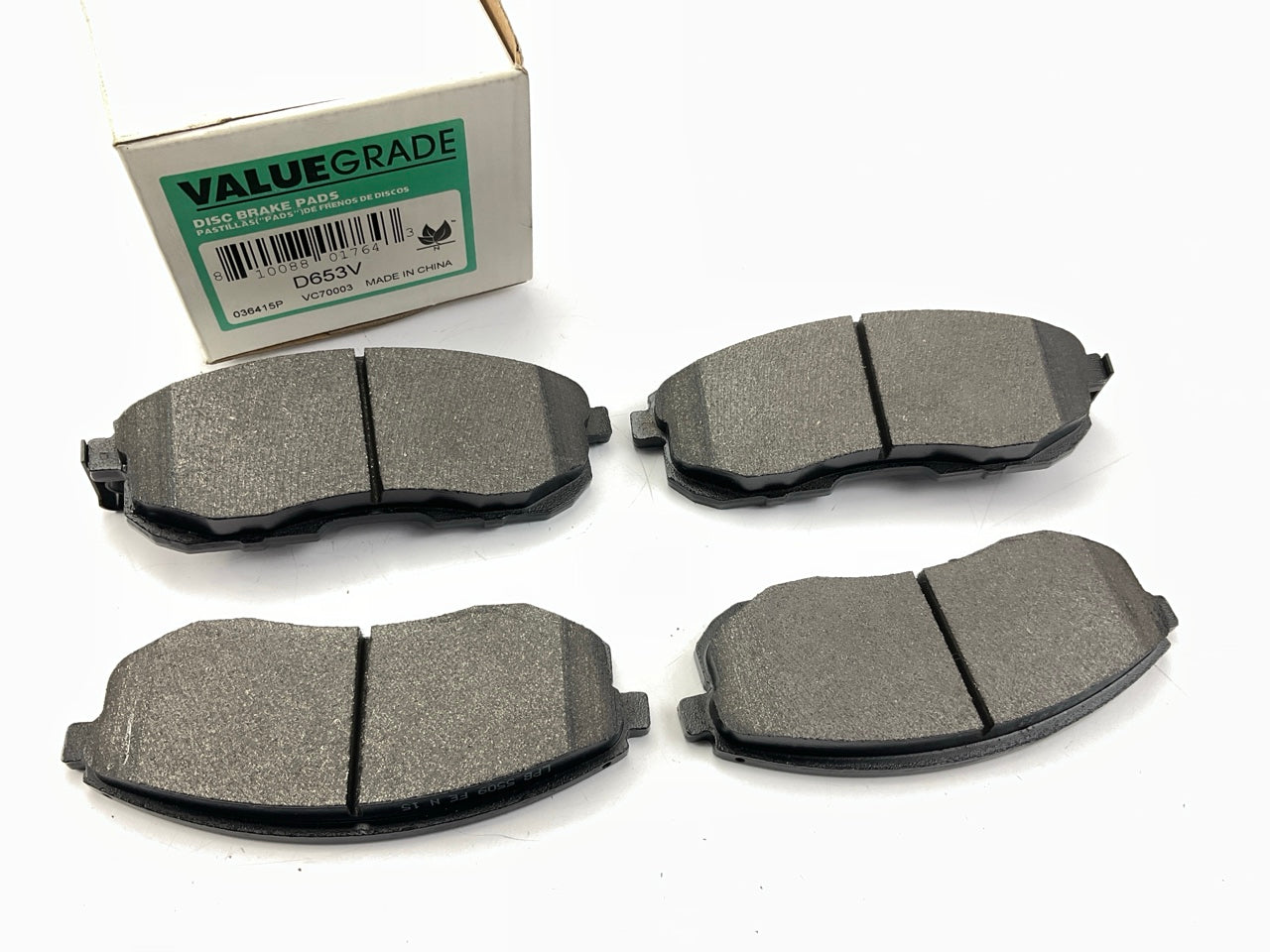 Valuegrade D653V Front Brake Pads