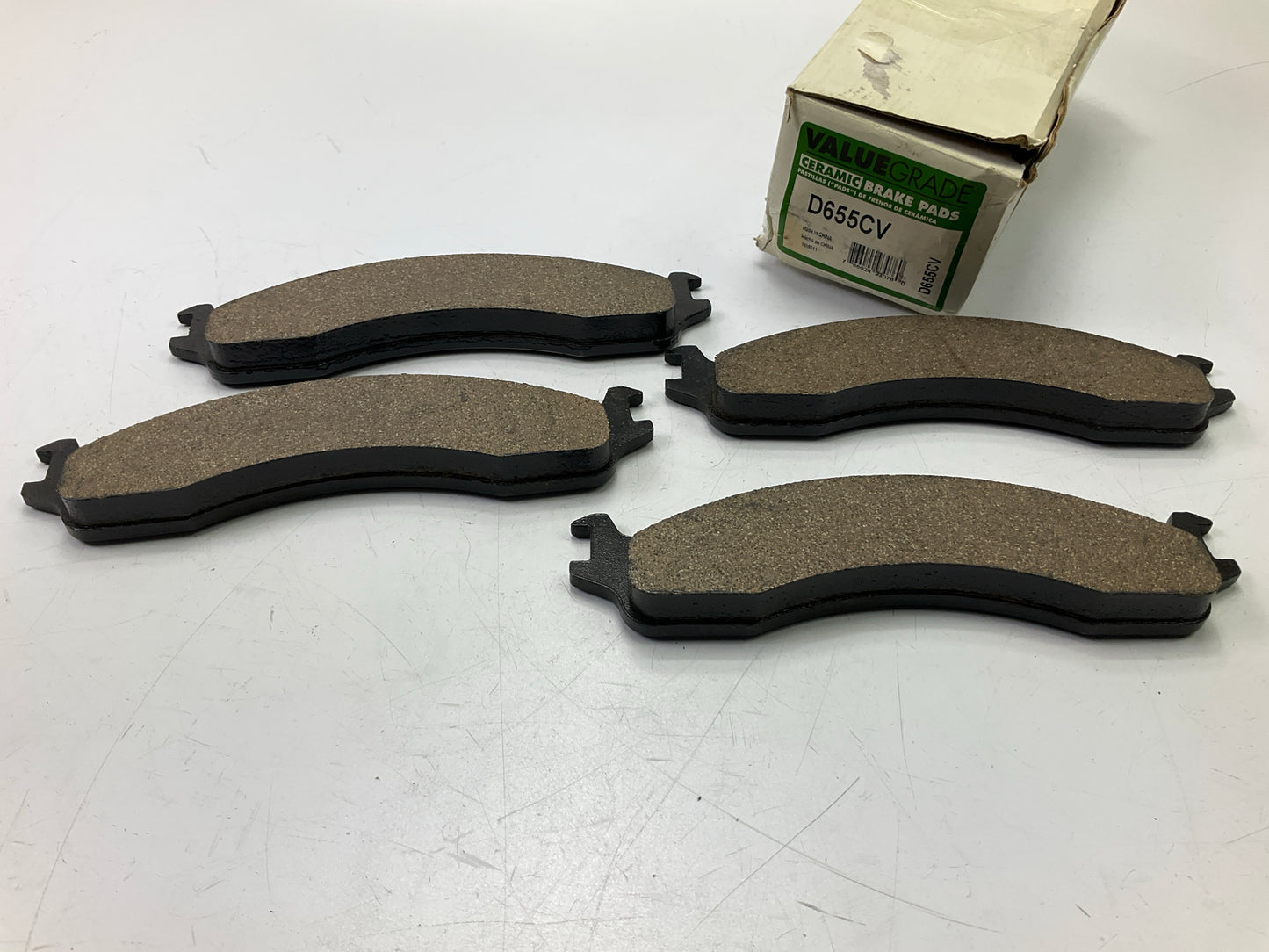 Valuegrade D655CV Front Ceramic Disc Brake Pads