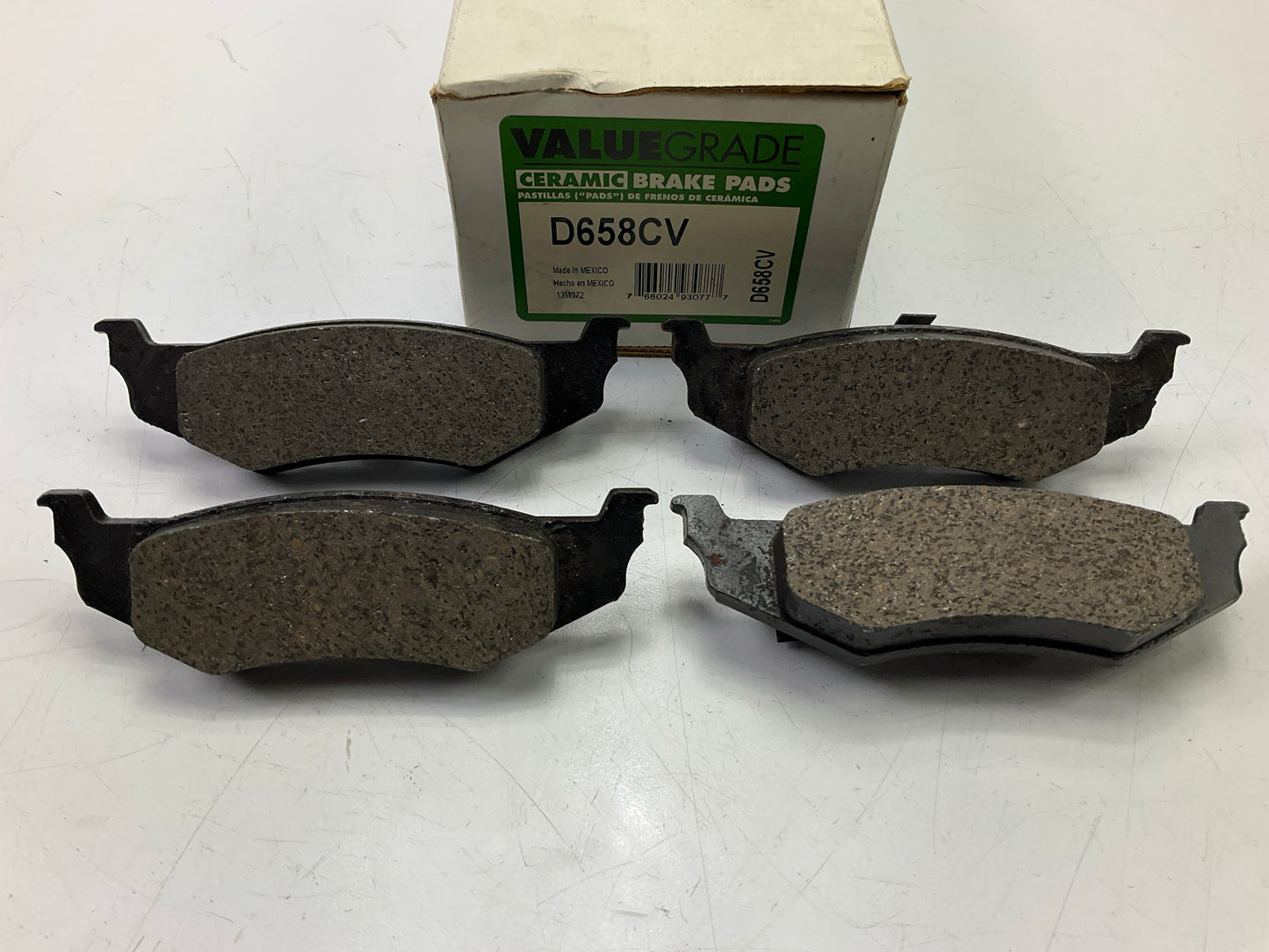 Valuegrade D658CV Rear Disc Brake Pads