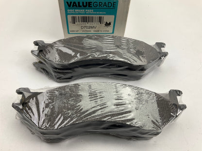 Valuegrade D702MV Front Brake Pads For 1999-2004 Ford F-150 7700lb Gross Vehicle