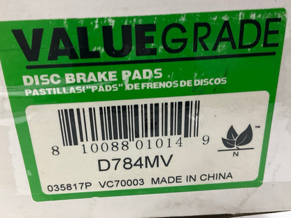 Valuegrade D784MV Front Brake Pads