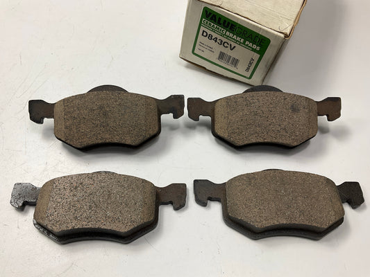 Valuegrade D843CV Front Ceramic Disc Brake Pads