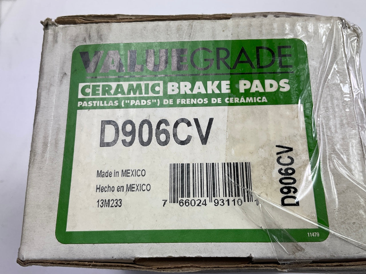 Valuegrade D906CV Front Ceramic Disc Brake Pads For 2002-2003 Lexus ES300