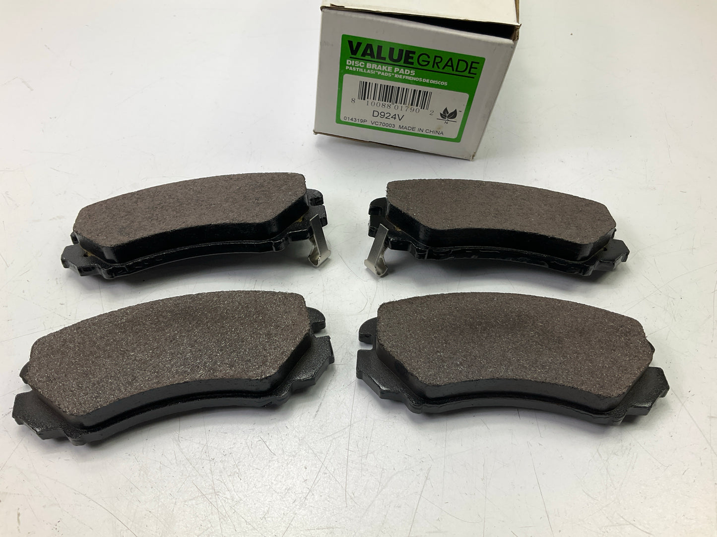 Valuegrade D924V Front Brake Pads