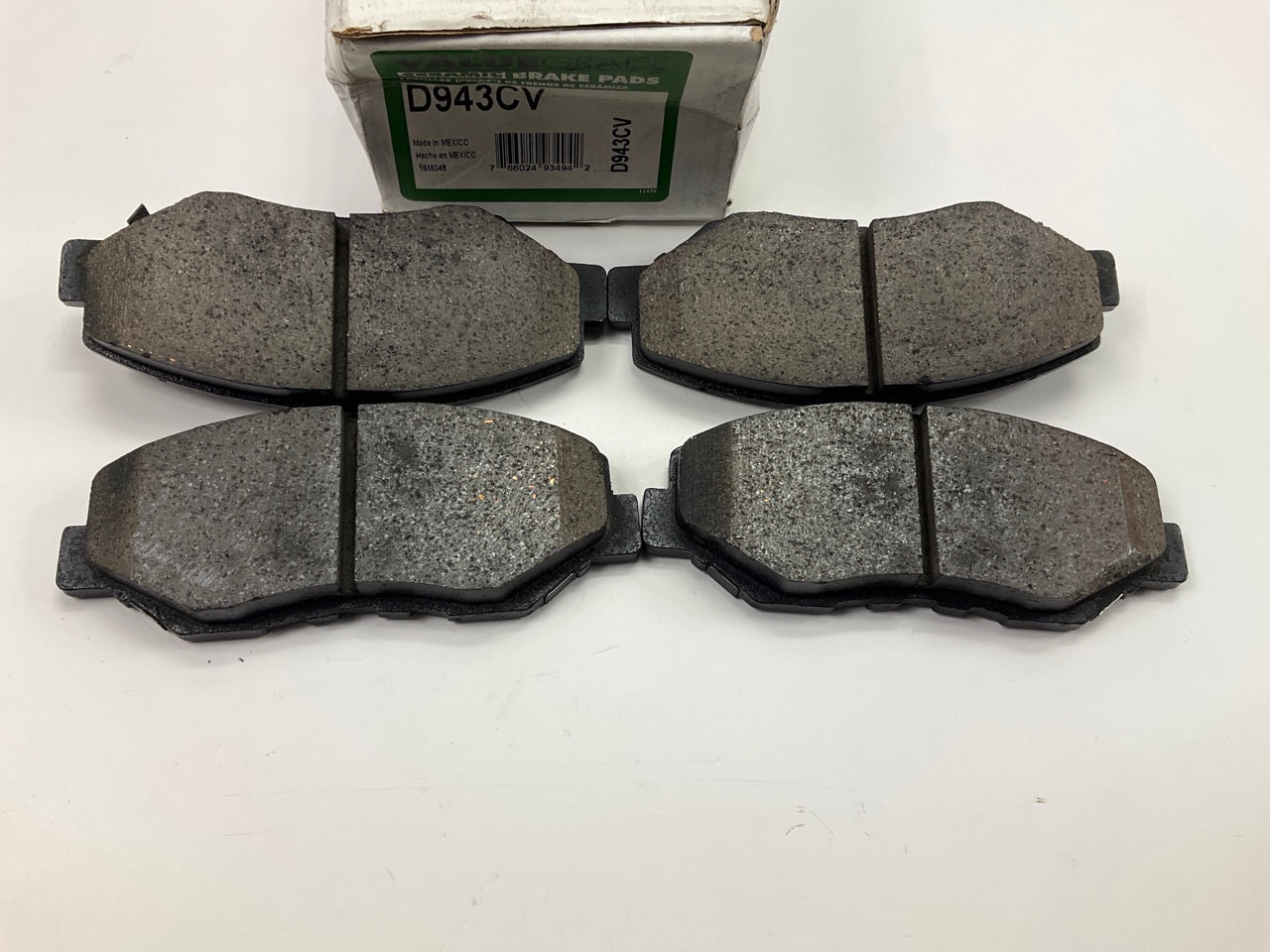 Valuegrade D943CV Front Brake Pads