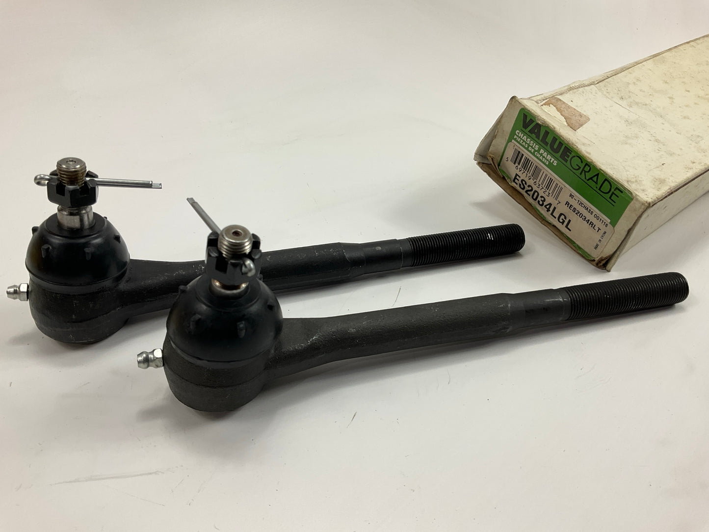 (2) Valuegrade ES2034LGL Front Inner Steering Tie Rod End
