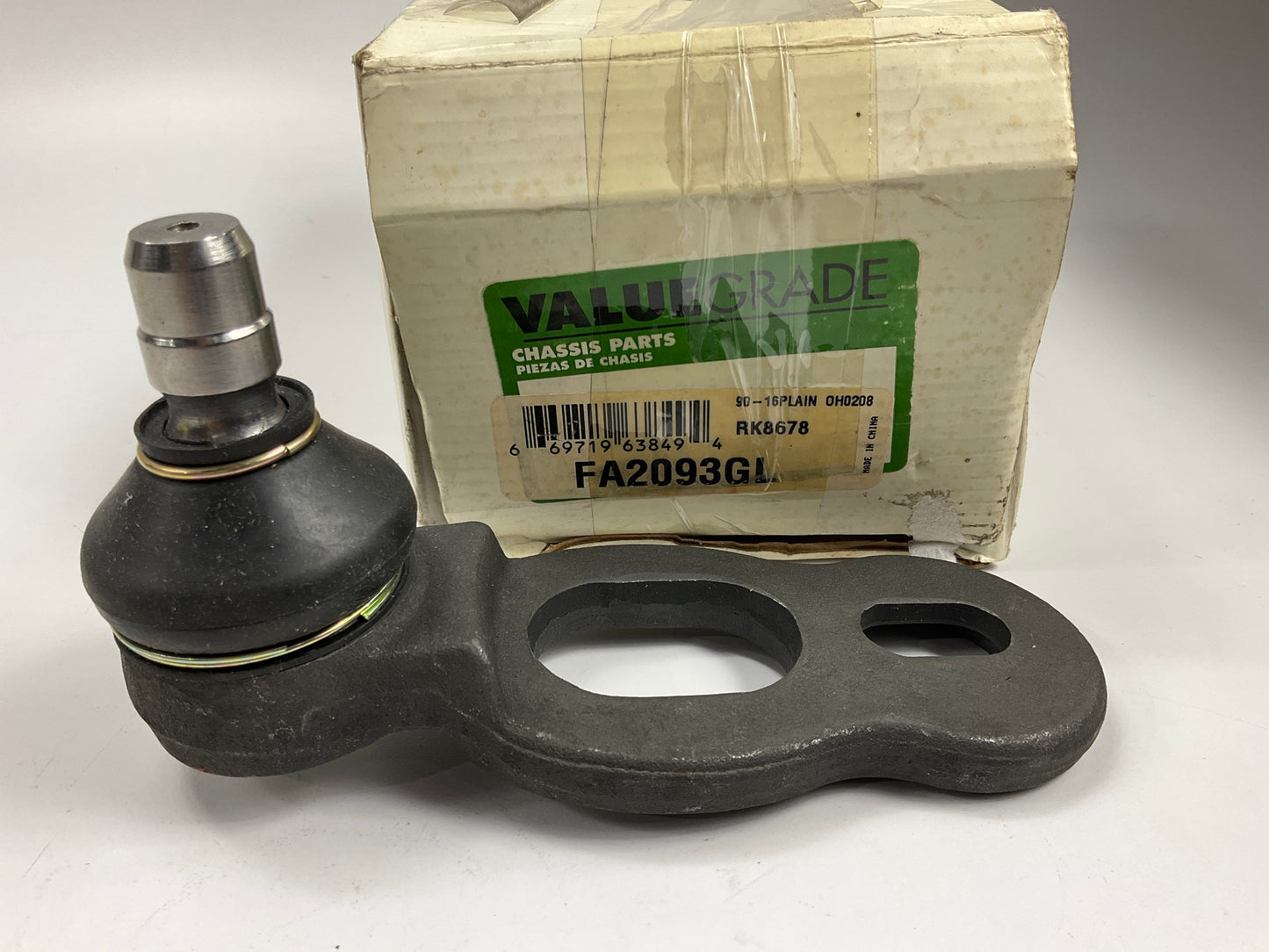 MISSING HARDWARE - Valuegrade FA2093GL Suspension Ball Joint, Front Upper