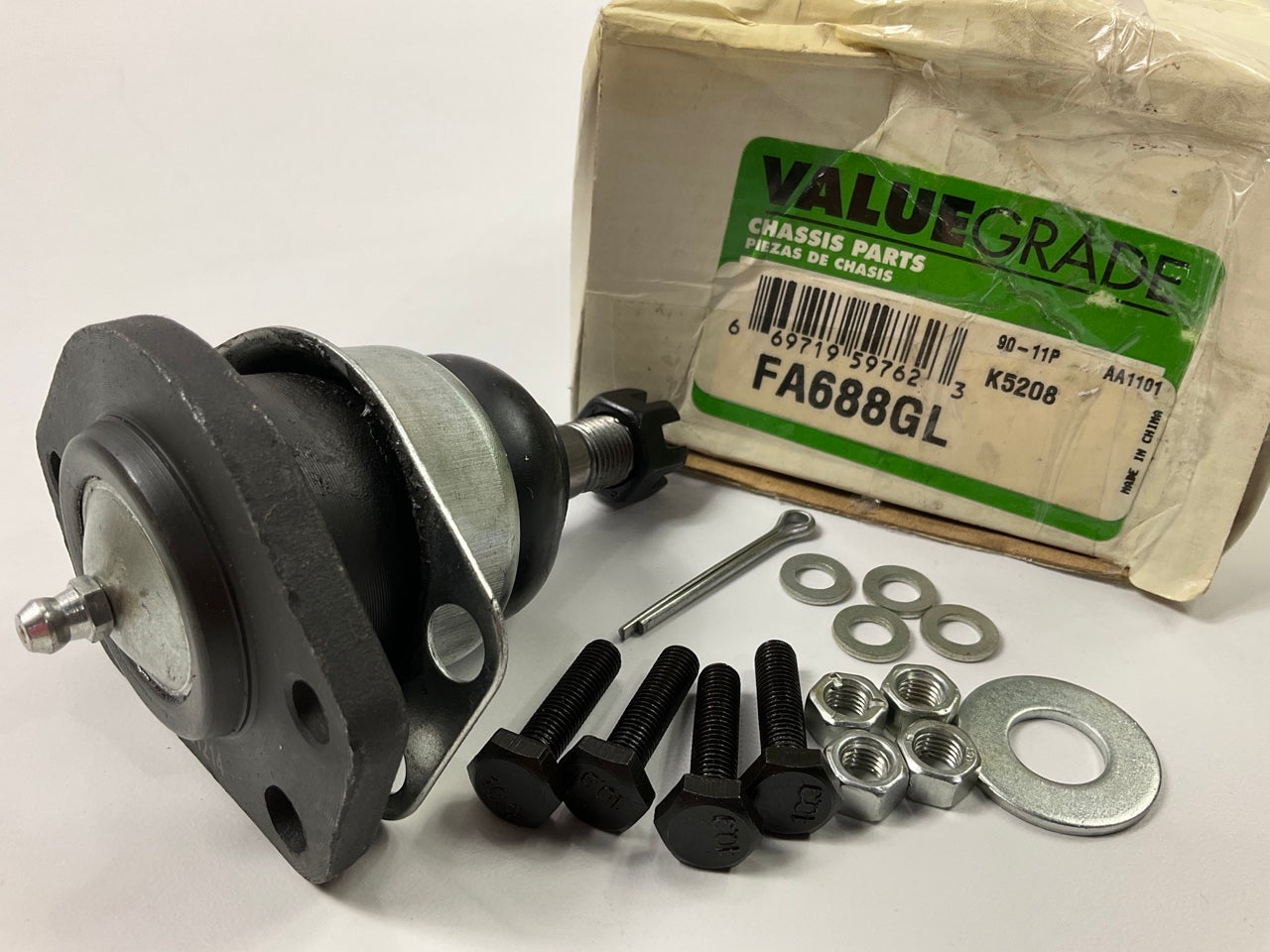 Valuegrade FA688GL Suspension Ball Joint, Front Upper