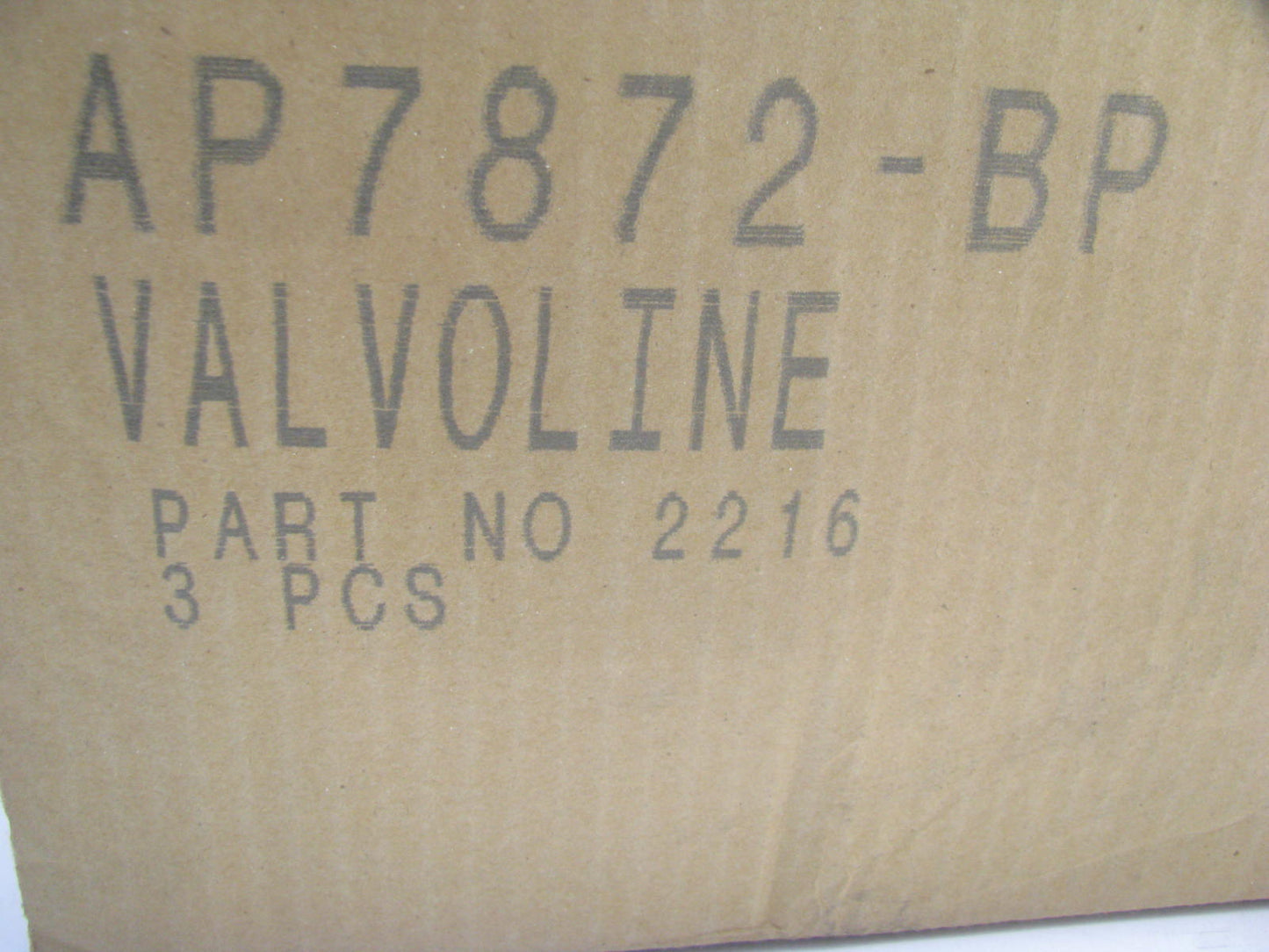 (3) Valvoline AP7872-BP Engine Air Filters