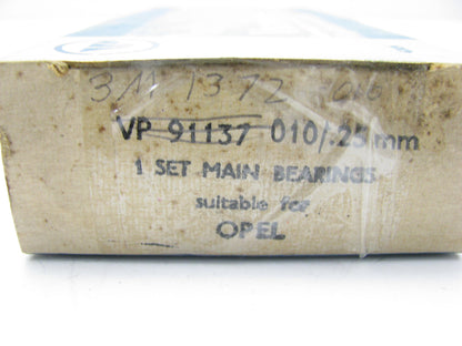 Vandervell VP91137-010 Engine Main Bearings .010'' 1964-1974 1.1L Opel Kadett