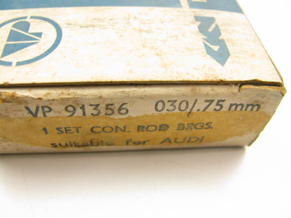 Vandervell VP91356-030 Connecting Rod Bearings .75mm 1970-1977 Audi 100 Series