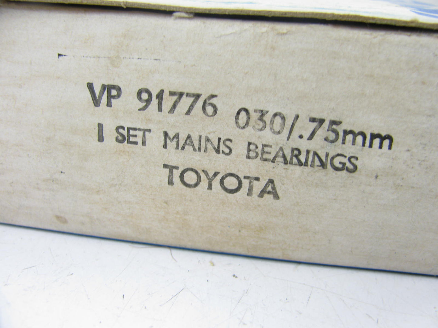 Vandervell VP91776-030 Engine Main Bearings .020'' 1969-1974 Toyota 1.9L 2.0L-L4