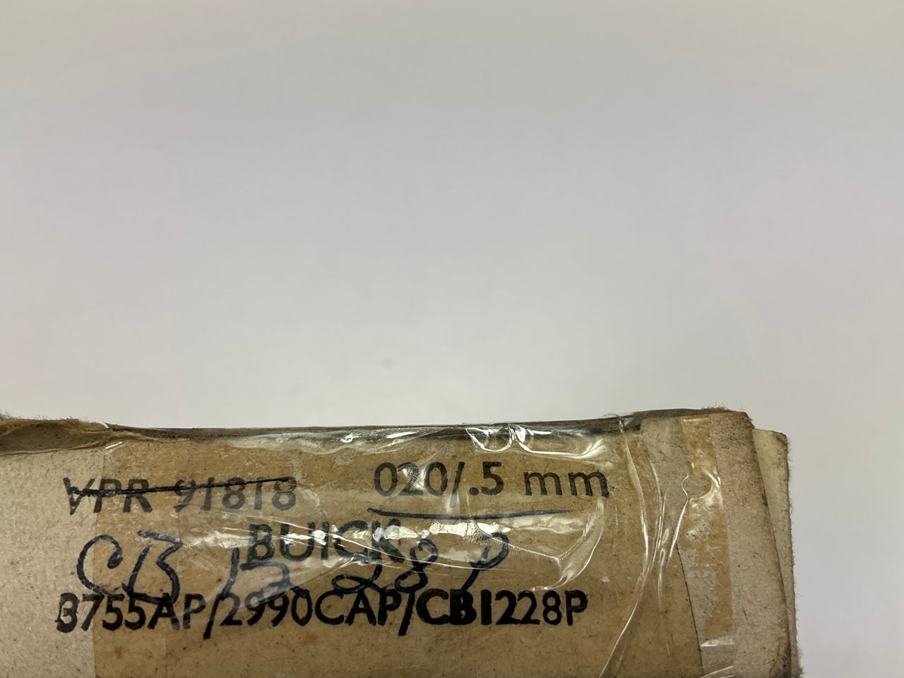 Vandervell VPR91818-020 Connecting Rod Bearings .020'' 1977-1990 Buick 3.2L 3.8L