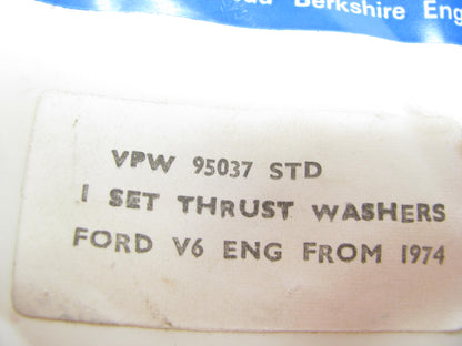 Vandervell VPW95037 Engine Crankshaft Thrust Washer Set