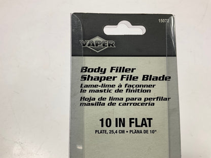 Vaper 15072 Body Filler Shaper File Blade - 10'' Flat