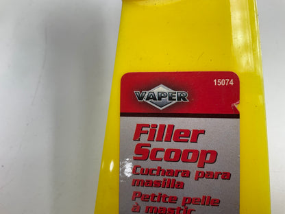 (2) Body Filler Spreader Scoop, Plastic, Yellow,  For Auto Body Repair Work